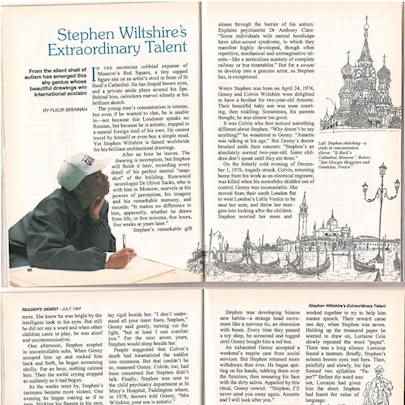 Stephen Wiltshires extraordinary talent - Media archive