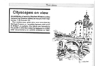Cityscapes on view