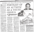 Portrait of an autistic as a young genius