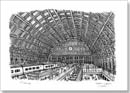Interior of St Pancras Station Interior of St Pancras Station