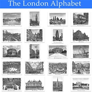 The New London Alphabet Poster is out now