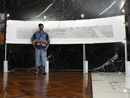Dubai Panorama on paper
