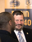 Stephen with Uri Lupolianski Mayor of Jerusalem