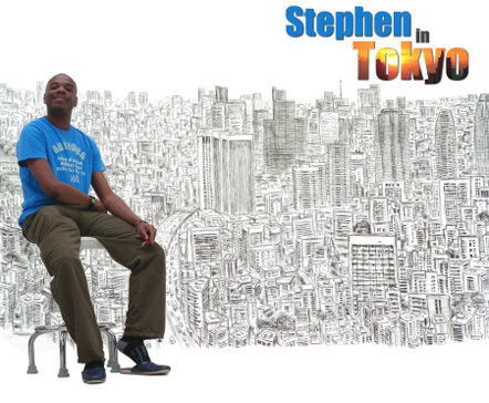 Stephen Wiltshire in Tokyo