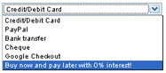 Buy Now Pay Later!