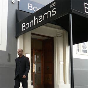 Bonhams Auction in Knightsbridge