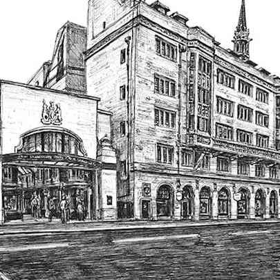 Burlington Arcade, London - Original Drawings