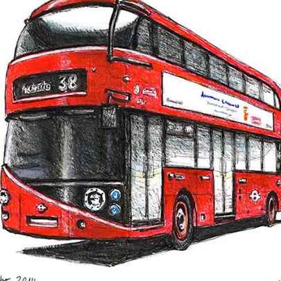 The new Routemaster bus - Original Drawings
