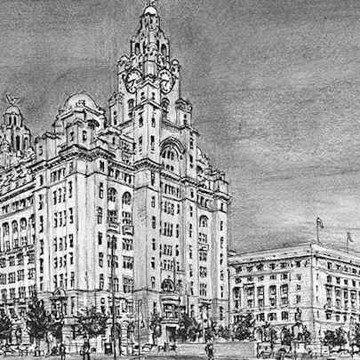 Liver Building, Liverpool - Original Drawings