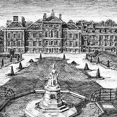 Kensington Palace Gardens - Original Drawings