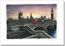 Houses of Parliament in the evening
