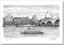 At the Southbank in springtime