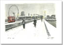 Snow Scene at Westminster Bridge 
