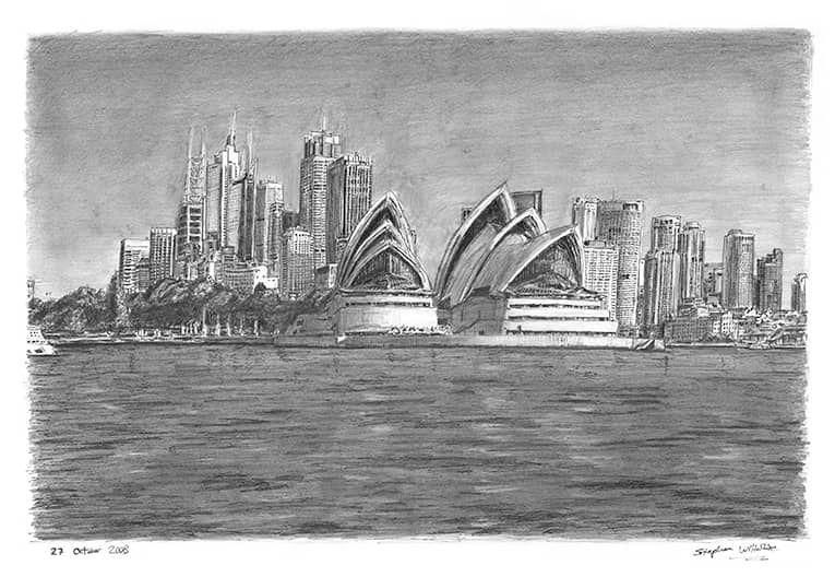 Sydney Opera House - Original Drawings and Prints for Sale
