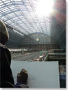 Drawing the Interior of St Pancras Station