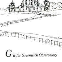 The Artwork London Alphabet - G for Greenwich Observatory