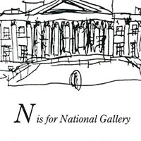 The Artwork London Alphabet - N for National Gallery