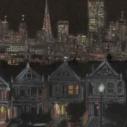 The Artwork San Francisco by night