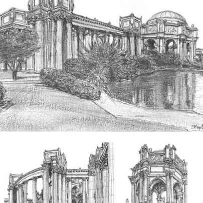 The Artwork Palace of Fine Arts