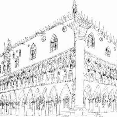 The Artwork The Doges Palace, Venice 1989