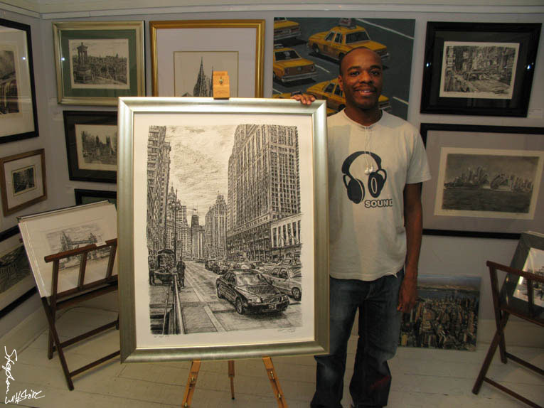 Chicago, day 5 - Stephen Wiltshire