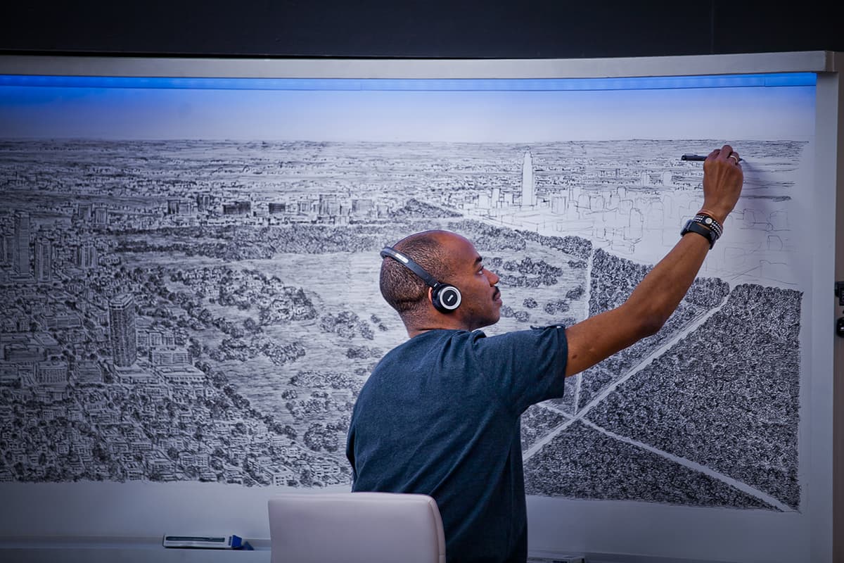 Genius at work - Stephen Wiltshire