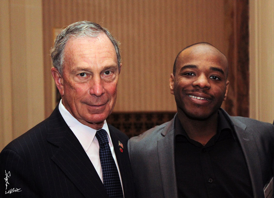 Stephen with Mayor of New York Michael Bloomberg