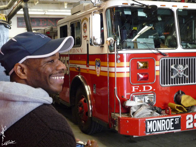 New York Fire Engine in Brooklyn