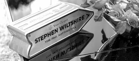 Shopping at Stephen Wiltshire