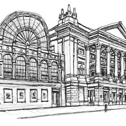 The Artwork Royal Opera House in Covent Garden