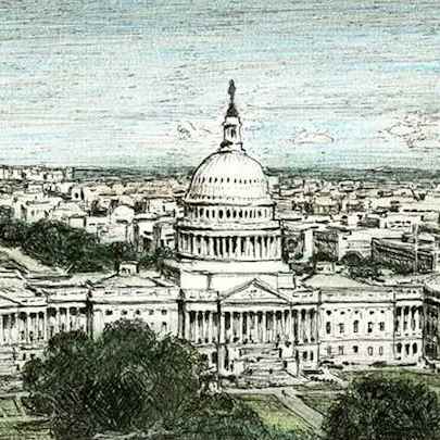 The Artwork Aerial view of Capitol Hill