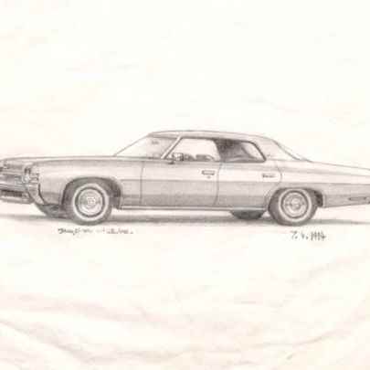 The Artwork 1972 Chevy Impala