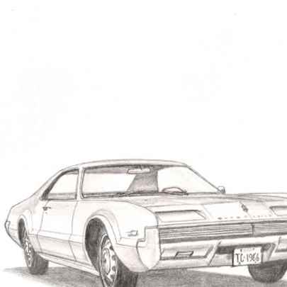 The Artwork 1966 Oldsmobile Toronado