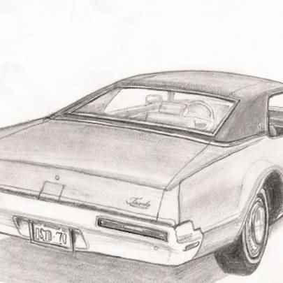 The Artwork 1970 Oldsmobile Toronado