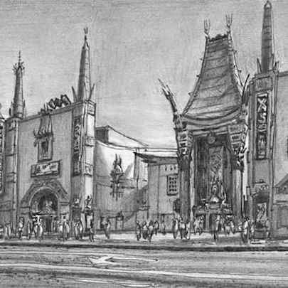 The Artwork Chinese Theatre, Los Angeles, California