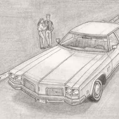 The Artwork 1972 Oldsmobile Delta 88 Royale Town Sedan