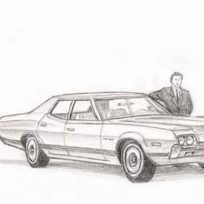 The Artwork 1972 Ford Gran Torino