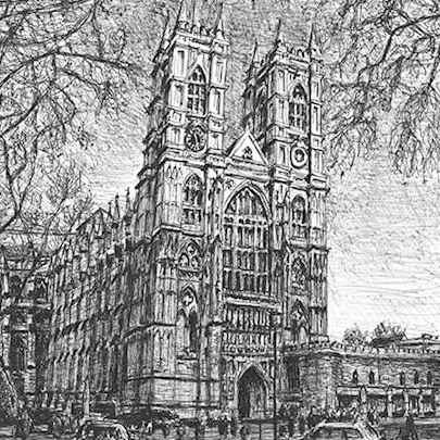 The Artwork Westminster Abbey, London