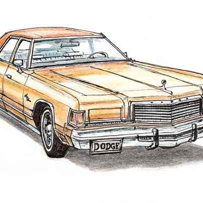 The Artwork 1975-77 Dodge Royal Monaco Brougham Sedan