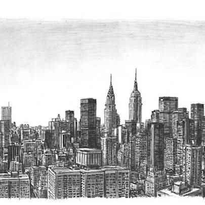 The Artwork Manhattan Skyline