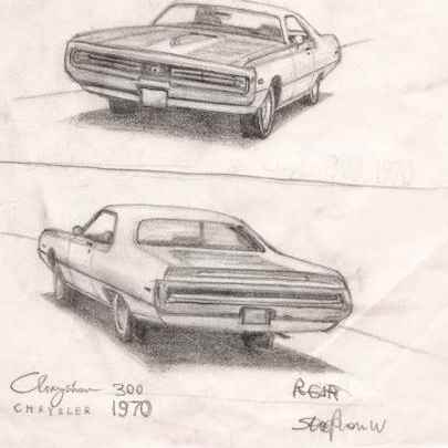 The Artwork 1970 Chrysler 300