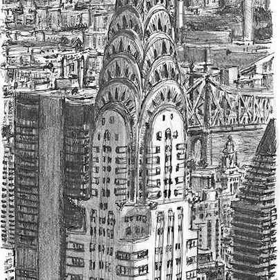 The Artwork Chrysler Building, New York