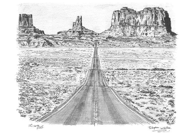 Bryce Canyon National Park Sketch  James Niehues